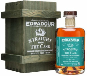 Виски Edradour 14 years Moscatel Cask Finish 1997 gift box 500 мл