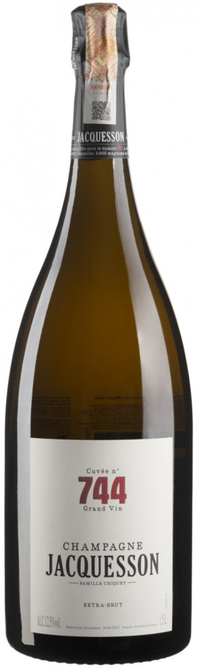 Шампанское Jacquesson Cuvee № 744 Extra Brut 15 л