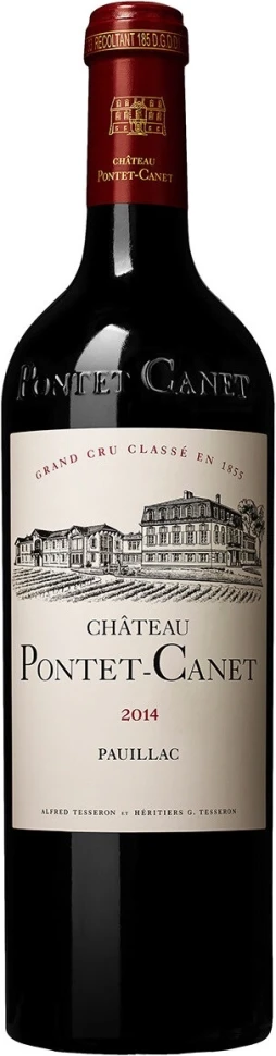 Вино Chateau Pontet-Canet, Pauillac AOC 5-me Grand Cru Classe, 2014