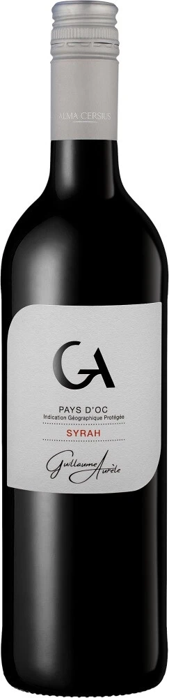Вино Guillaume Aurele Syrah, Pays d'Oc IGP, 2022