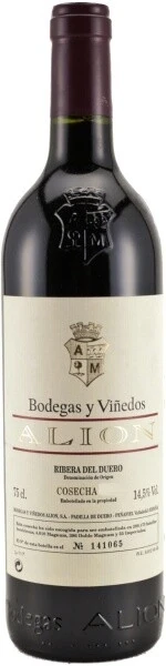 Вино Ribera del Duero DO Alion 2006