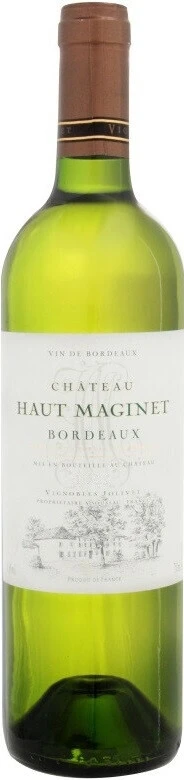 Вино Chateau Haut Maginet Blanc, Bordeaux AOC, 2021