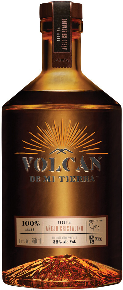 Текила Volcan de Mi Tierra Anejo Cristalino Luminous Bottle 0.7 л