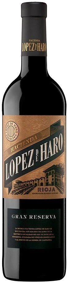 Вино Hacienda Lopez de Haro, Gran Reserva, Rioja DOCa, 2016