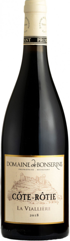 Вино Domaine de Bonserine Cote Rotie La Vialliere АОC 2018