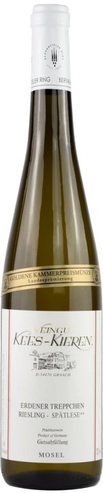 Вино Kees-Kieren, Erdener Treppchen Riesling Spatlese, 2018