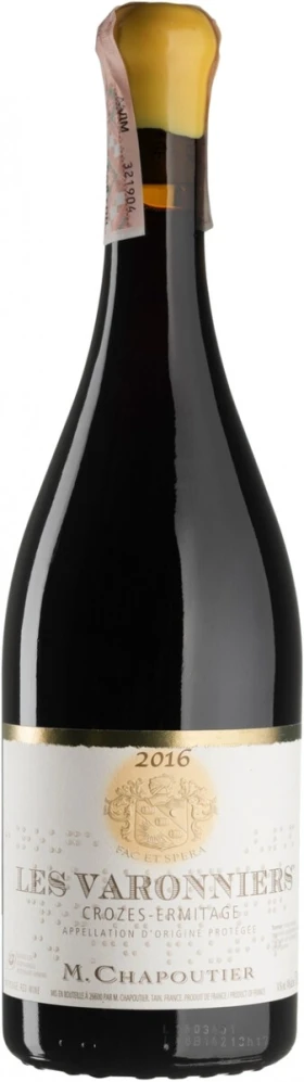 Вино M. Chapoutier, Crozes-Hermitage Les Varonniers AOC, 2016