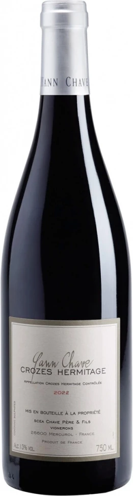 Вино Yann Chave, Crozes Hermitage AOC, 2022