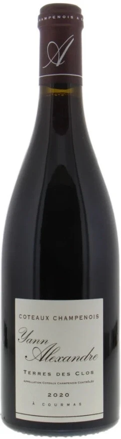 Вино Yann Alexandre, Terres des Clos, Coteaux Champenois, 2020