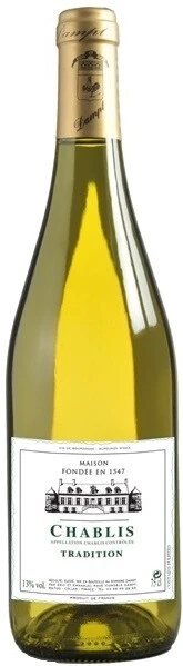 Вино Dampt Freres, Chablis Tradition AOC