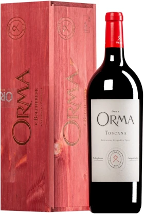 Вино Sette Ponti, Orma, Toscana IGT, 2020, wooden box, 1.5 л