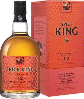 Виски Spice King Highland &amp; Islay Limited Edition 12 Years Old gift box 700 мл