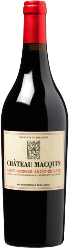 Вино Chateau Macquin Saint Georges Saint Emilion AOC 2018