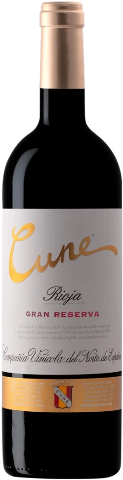 Вино Cune Gran Reserva, Rioja DOC, 2016