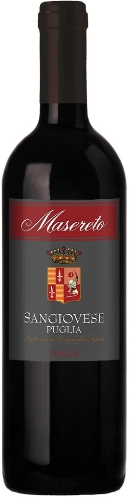 Вино Masereto Sangiovese, Puglia IGT, 2019