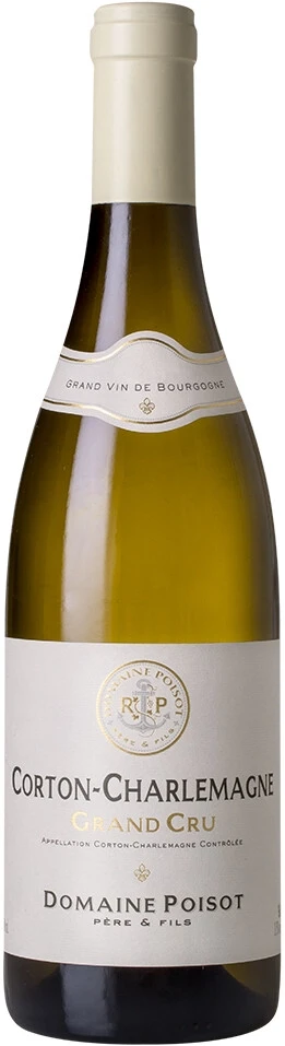 Вино Domaine Poisot Pere et Fils, Corton Charlemagne Grand Cru AOC, 2016
