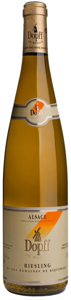 Вино Dopff au Moulin, Riesling de Riquewihr, Alsace AOC, 2008