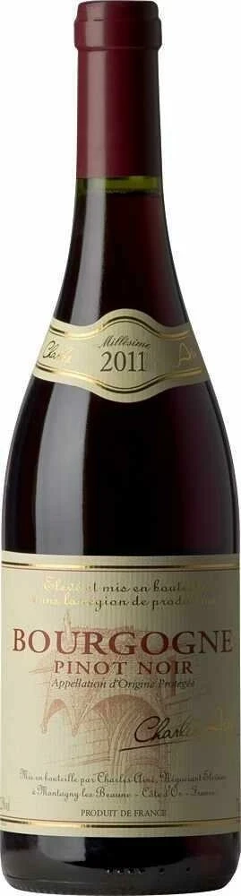 Вино Charles Aine, Bourgogne Pinot Noir AOC, 2011