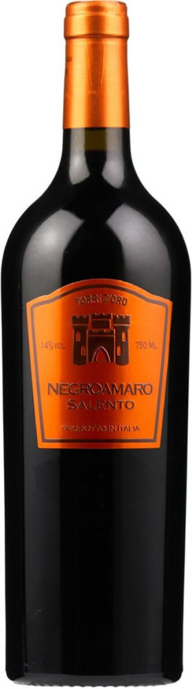 Вино Torri d Oro Negroamaro Salento IGT 2021