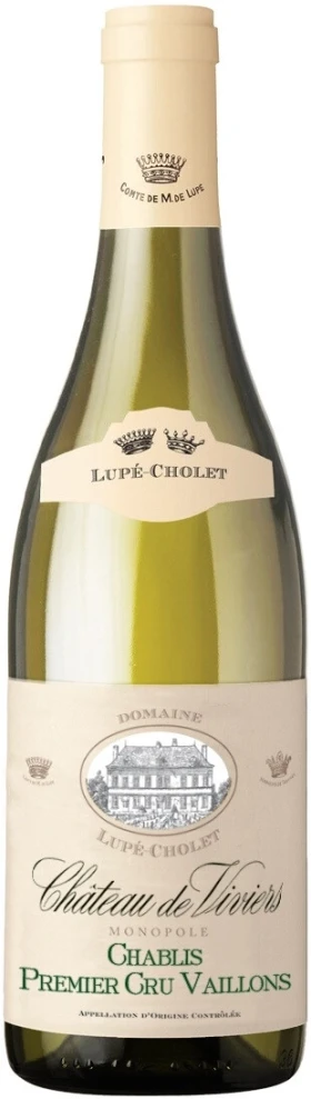 Вино Chateau de Viviers, Chablis 1-er Cru Vaillons AOC, 2017