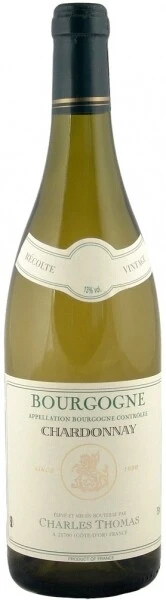 Вино Charles Thomas Bourgogne Chardonnay AOC 2009
