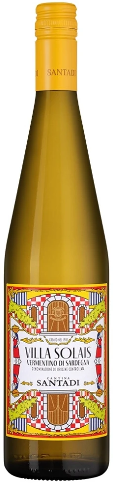 Вино Villa Solais Vermentino di Sardegna DOC, 2024