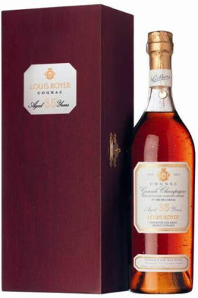 Коньяк Louis Royer Grande Champagne 35 years gift box 700 мл