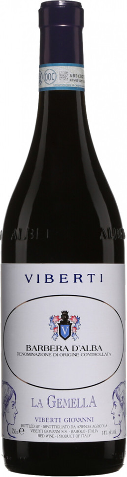 Вино Viberti La Gemella Barbera d Alba DOC 2019