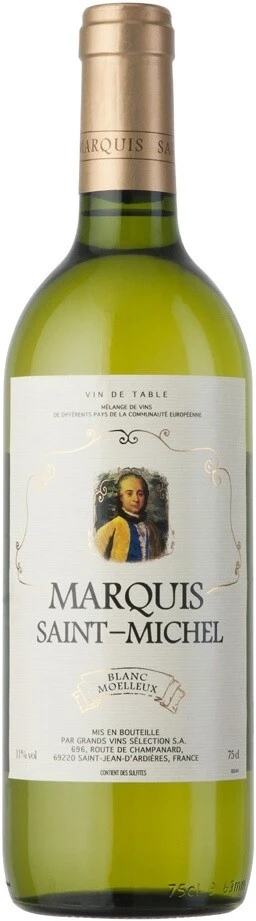 Вино "Marquis Saint-Michel" Moelleux Blanc