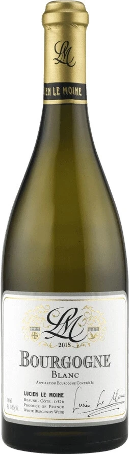 Вино Lucien Le Moine, Bourgogne Blanc AOC, 2018