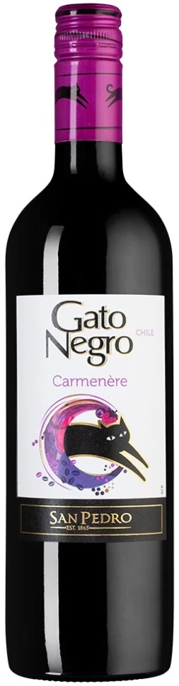 Вино Gato Negro Carmenere, 2021