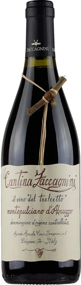 Вино Zaccagnini, Tralcetto Montepulciano d'Abruzzo DOC, 2016