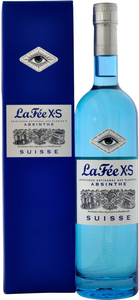 Абсент La Fee XS Absinthe Suisse gift box 0.7 л