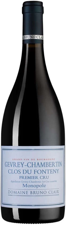 Вино Domaine Bruno Clair, Gevrey-Chambertin Premier Cru "Clos du Fonteny", 2019