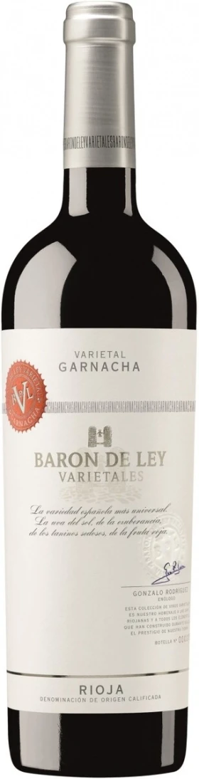 Вино Baron de Ley, Varietales Garnacha, Rioja DOC, 2014
