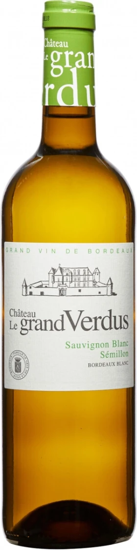 Вино Chateau Le Grand Verdus Blanc, Bordeaux AOP, 2015