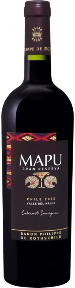 Вино Baron Philippe de Rothschild, Mapu Gran Reserva, Cabernet Sauvignon, 2020
