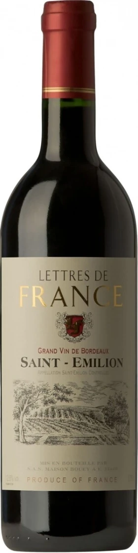 Вино Maison Bouey, Lettres de France, Saint-Emilion AOC, 2008