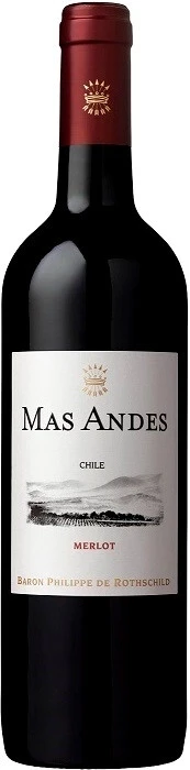 Вино Baron Philippe de Rothschild, Mas Andes Merlot, 2020