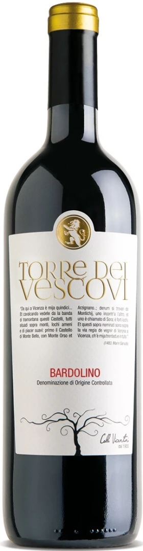 Вино Colli Vicentini, Torre dei Vescovi Bardolino DOC