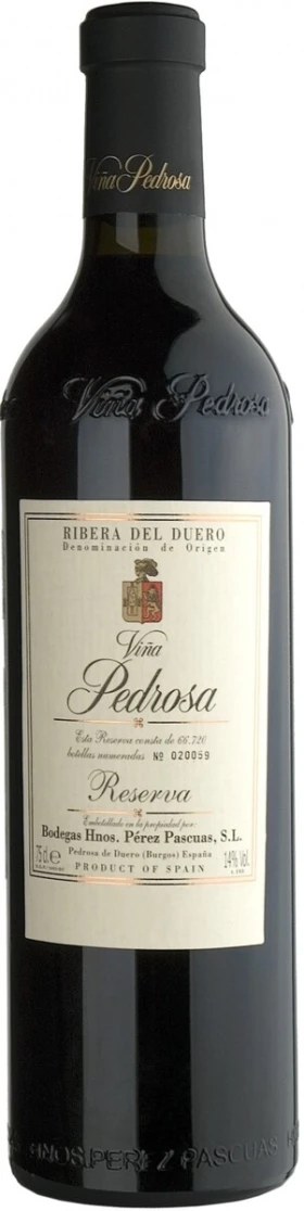 Вино Vina Pedrosa Reserva, 2009