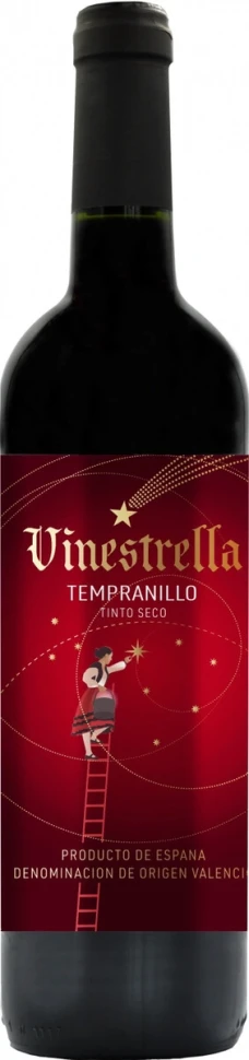 Вино "Vinestrella" Tempranillo, Valencia DO