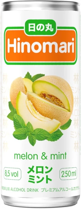 Вино "Hinomari" Melon &amp; Mint, in can, 250 мл