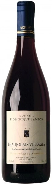 Вино Domaine Dominique Jambon, Beaujolais-Villages AOC, 2011