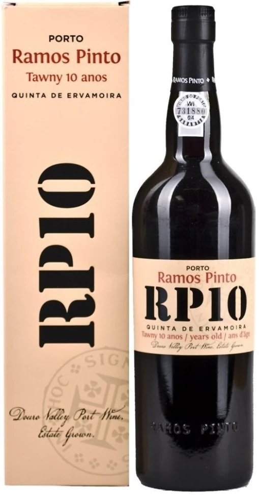 Портвейн Ramos Pinto, Porto Quinta De Ervamoira 10 Anos, gift box