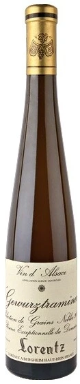 Вино Gustave Lorentz, Gewurztraminer Selection de Grains Nobles, Alsace AOC, 2000, 0.5 л