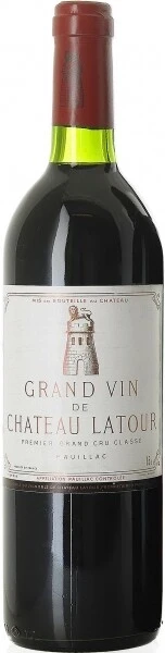 Вино Chateau Latour, Pauillac AOC 1-er Grand Cru Classe, 1991