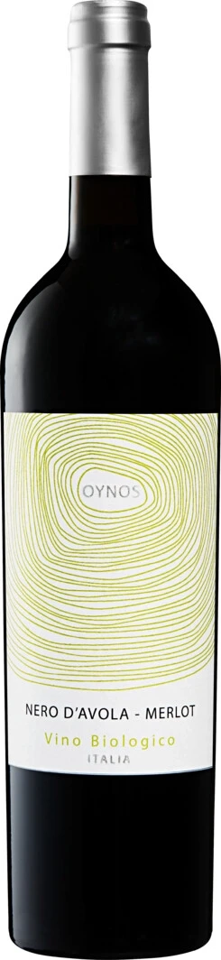 Вино Castellani, Oynos Nero d'Avola-Merlot Biologico, Sicilia IGT