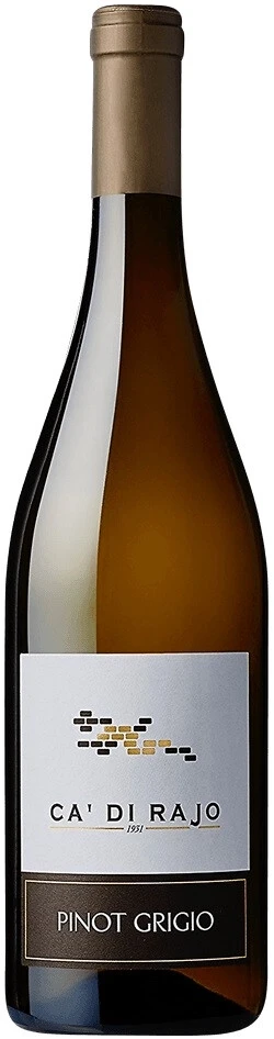 Вино Ca'di Rajo, Pinot Grigio, Venezia DOC, 2020