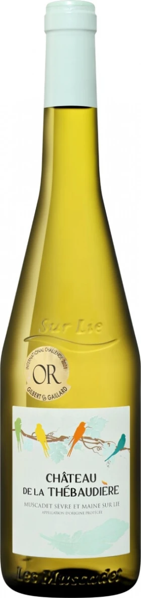 Вино Chateau de la Thebaudiere, Muscadet Sevre et Maine "Sur Lie" AOC, 2023